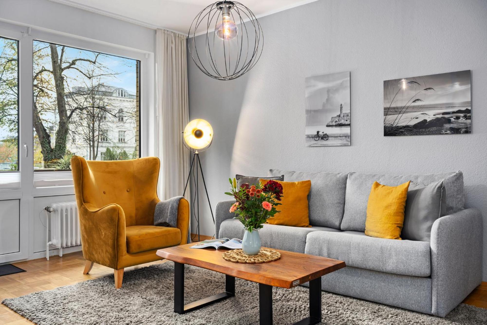 Stilvolle Stadtoase, 116 Qm, Parkblick, Wassernah, Parkplatz Вільгельмсгафен Екстер'єр фото